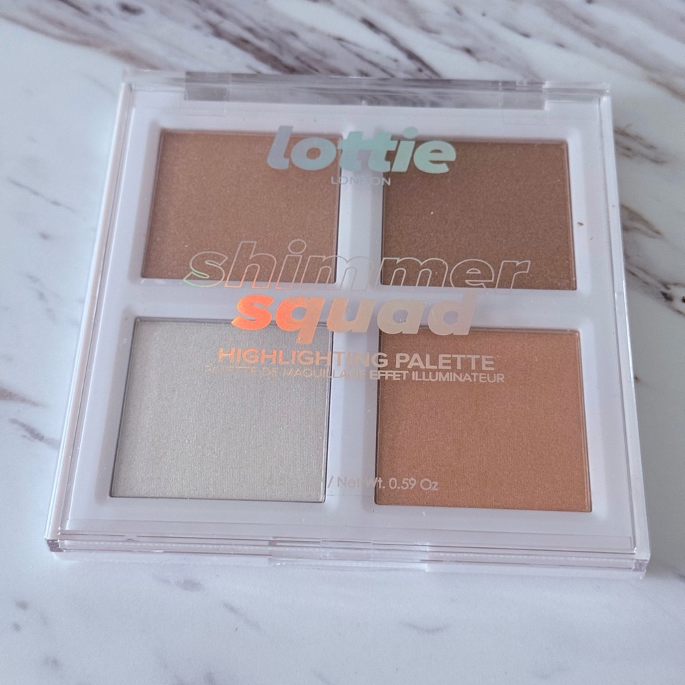 Shimmer Squad Highlighting Palette - Gold and Cream